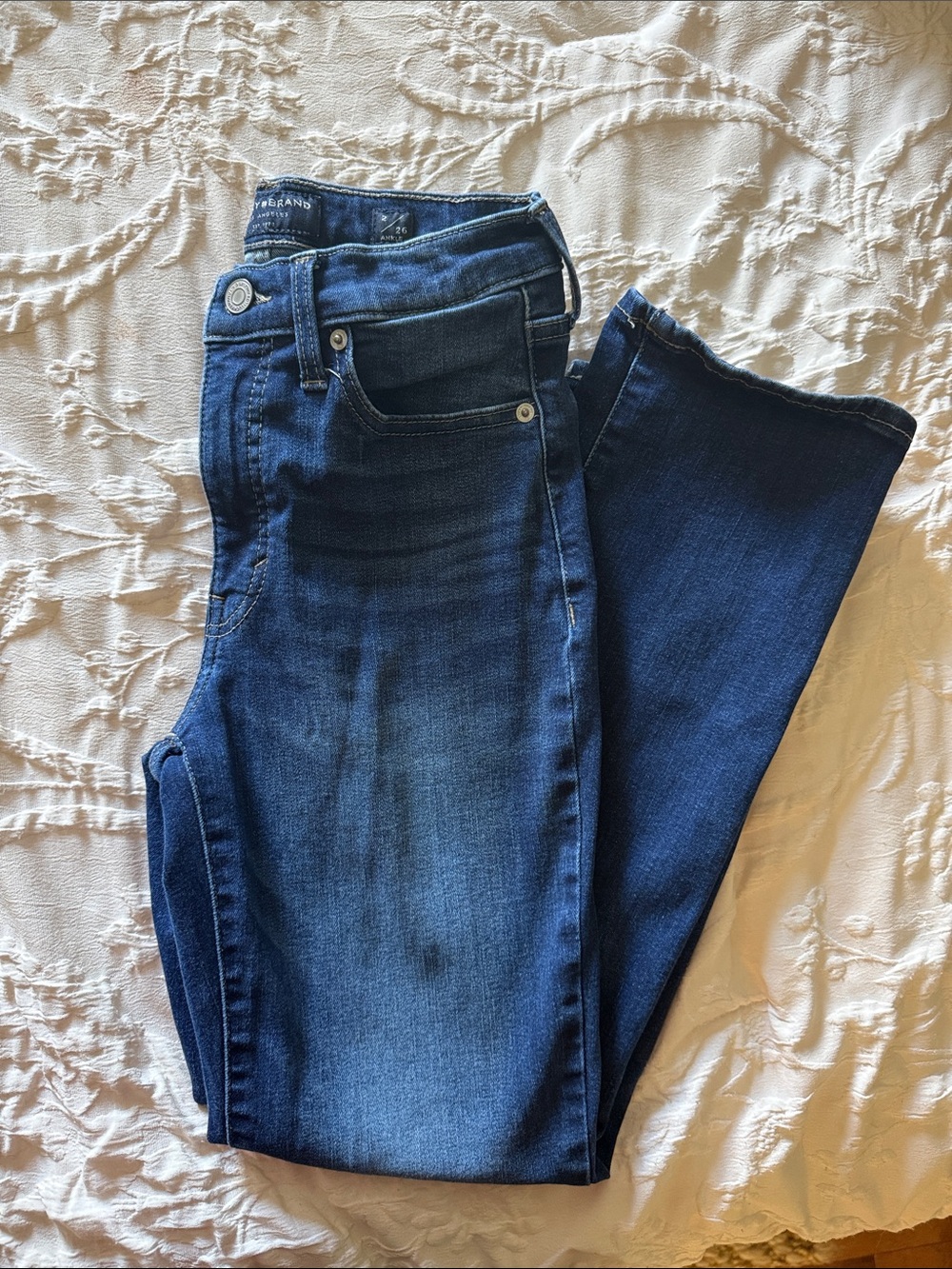 Lucky Brand High Rise Straight Zoe 2/26